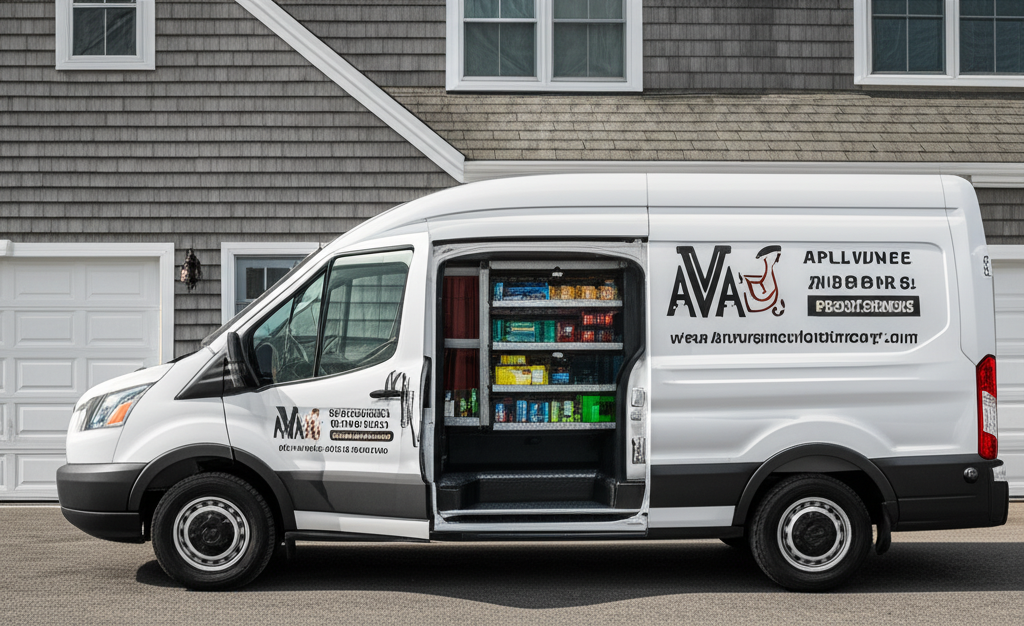 Our service van ready for dispatch